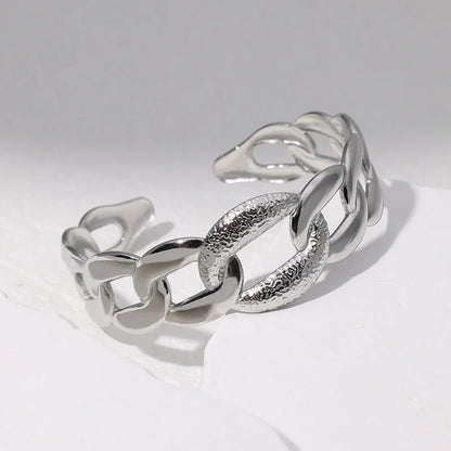 Chain Stainless Steel Electroplating Bangles