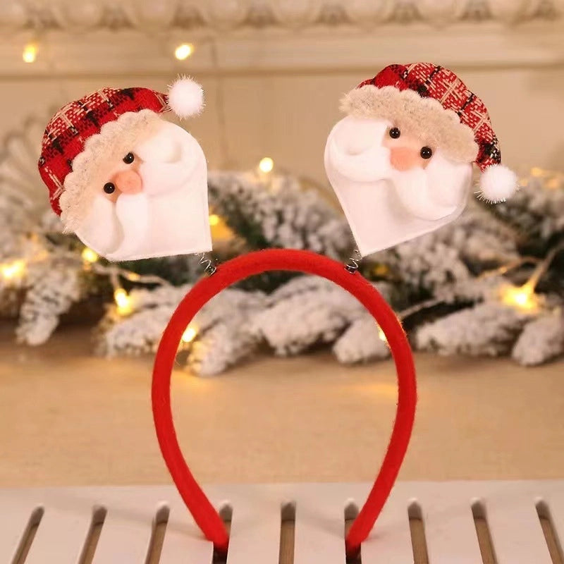 Christmas Cute Snowman Elk Party Costume Props