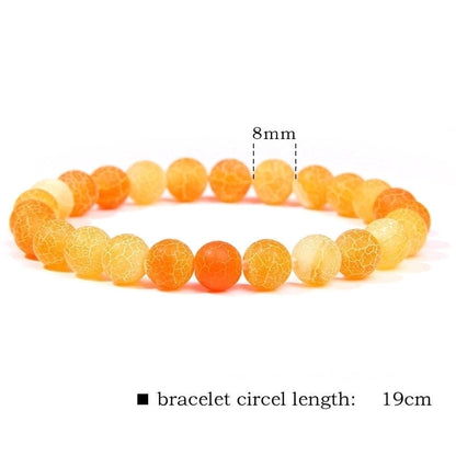 Fashion Solid Color Natural Stone Beaded Bracelets
