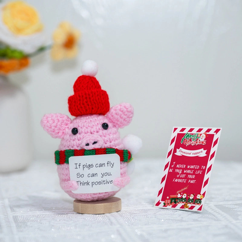 Christmas Cute Animal Fruit Plush Party Festival Ornaments Party Favors