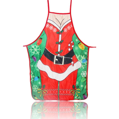 Christmas Fashion Snowman Apron 1 Piece
