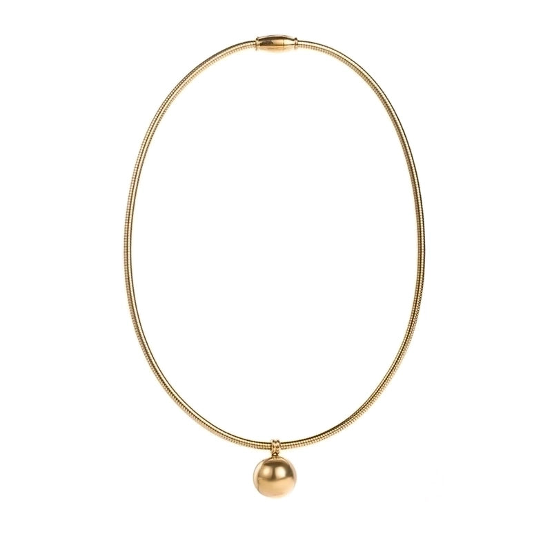 Modern Style Minimalist Heart Shape 304 Stainless Steel Choker