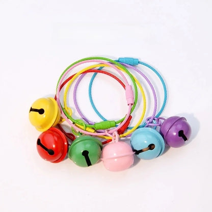 Cute Solid Color Bell Metal Unisex Bag Pendant Keychain 1 Piece