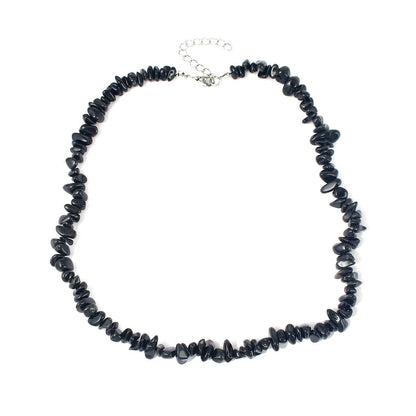 Vacation Irregular Geometric Natural Stone Crystal Handmade Necklace