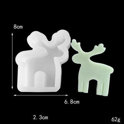 Christmas Casual Elegant Pastoral Animal Silica Gel