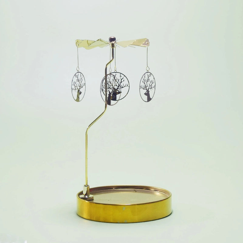 Novelty Solid Color Stainless Steel Metal Candlestick