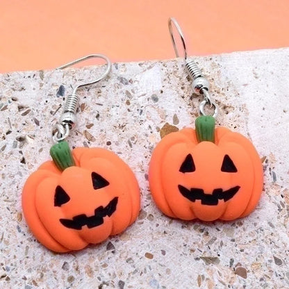 Cute Cartoon Resin Drop Earrings