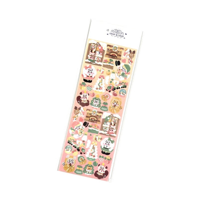 Cute Cartoon Animal Handbook Stickers