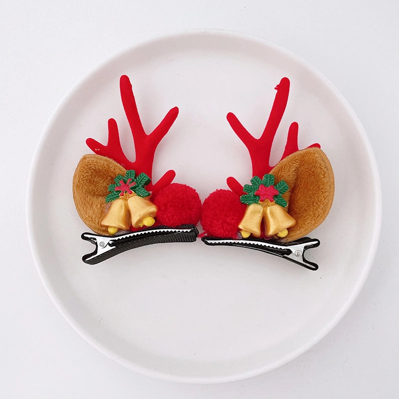 Christmas Fashion Antlers Plush Festival