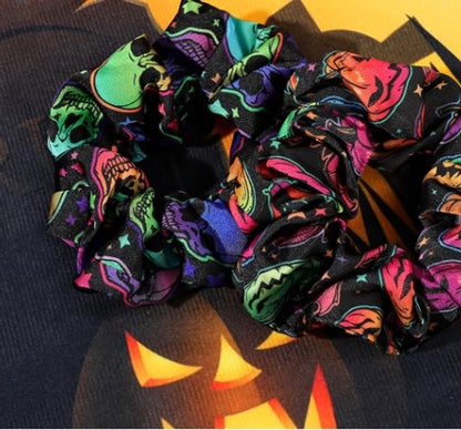 Halloween Funny Pumpkin Hair Tie