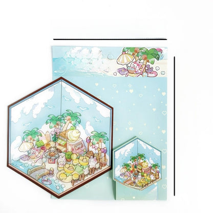 1 Set Cartoon Daily Paper Cute Stickers