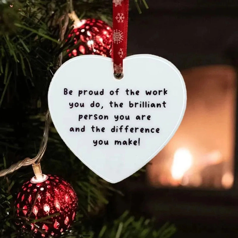 Christmas Valentine'S Day New Year Casual Arylic Party Decorations Hanging Ornaments