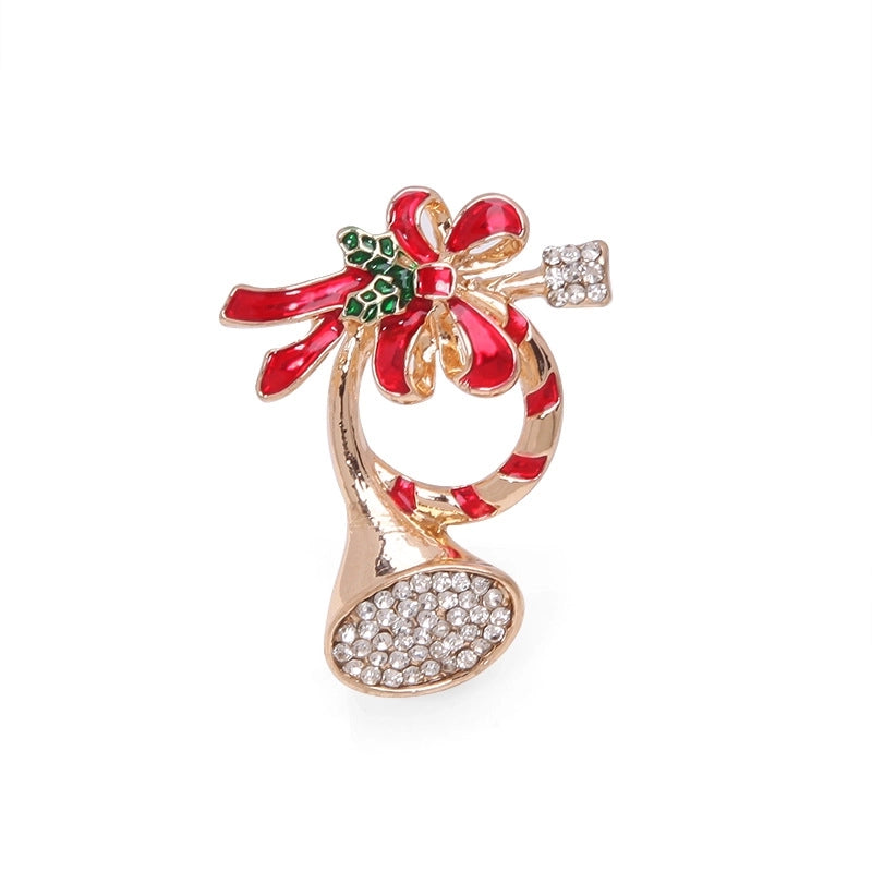 Cartoon Style Geometric Alloy Plating Artificial Diamond Women's Cartoon Brooches