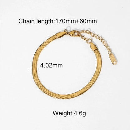 Fashion Stainless Steel No Inlaid Bracelets In Bulk