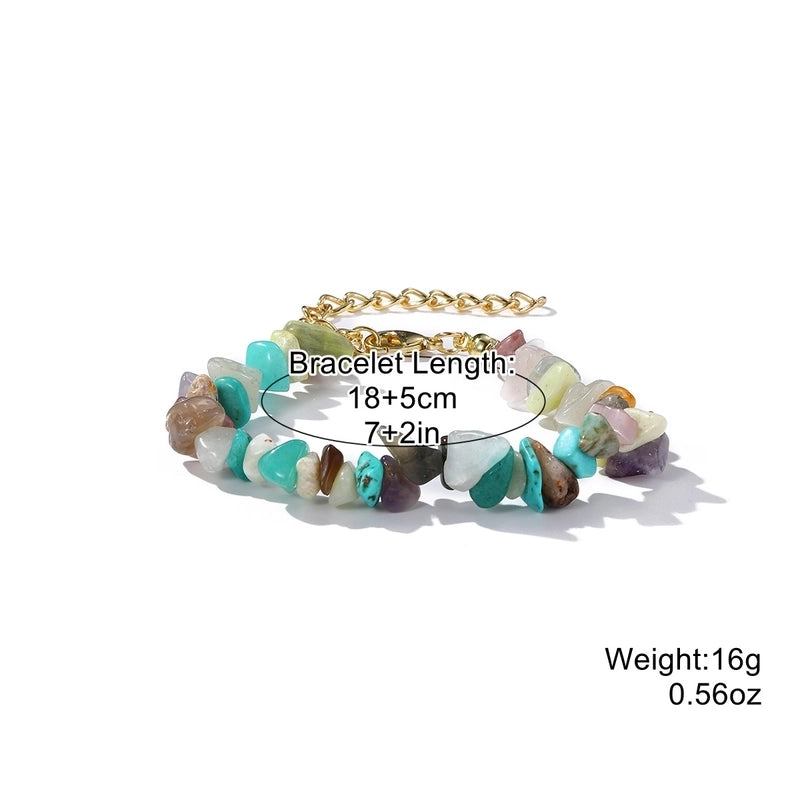 Fashion Geometric Natural Stone Bracelets 1 Piece
