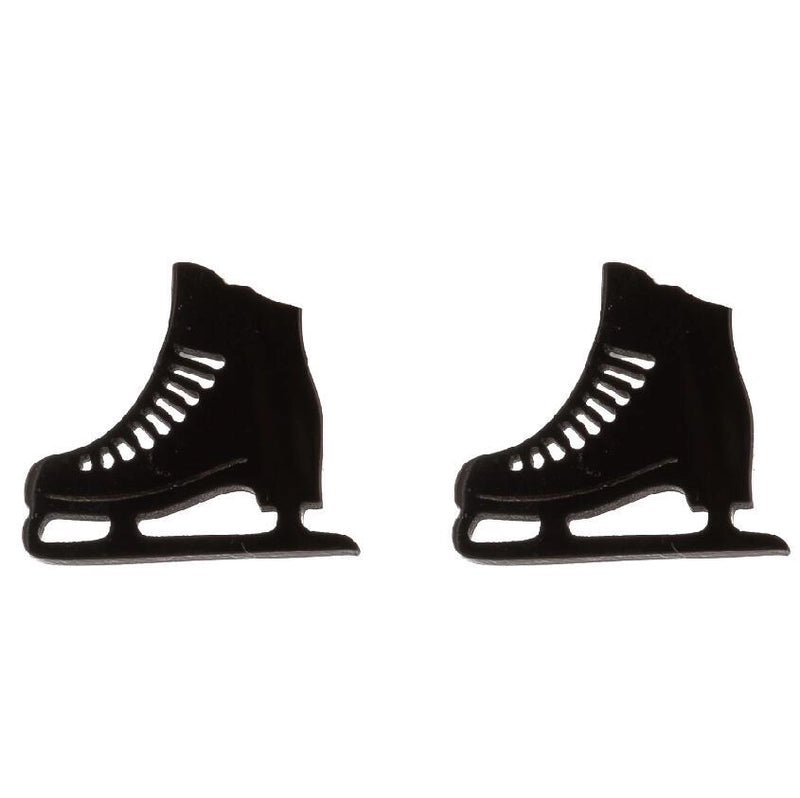 1 Pair Minimalist Solid Color Irregular Plating 304 Stainless Steel 18K Gold Plated Ear Studs