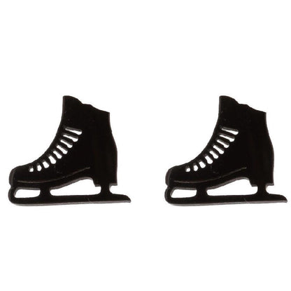 1 Pair Minimalist Solid Color Irregular Plating 304 Stainless Steel 18K Gold Plated Ear Studs