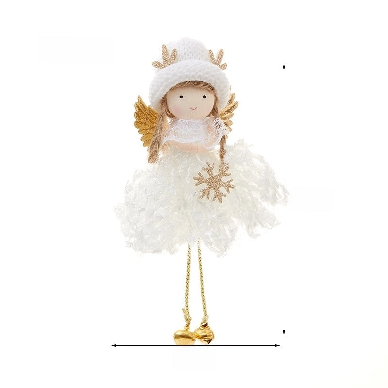 Christmas Angel Cloth Plush Party Hanging Ornaments
