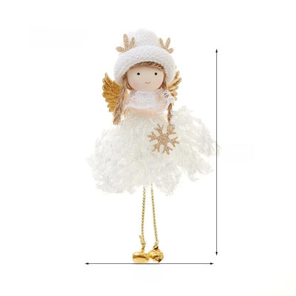 Christmas Angel Cloth Plush Party Hanging Ornaments