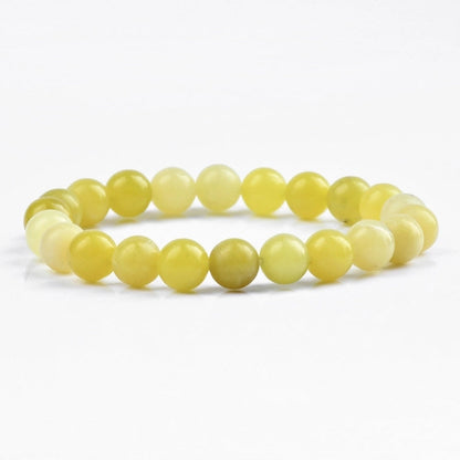 Elegant Geometric Solid Color Natural Stone Bracelets In Bulk