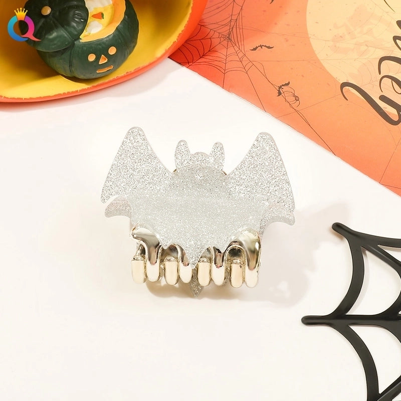 Halloween Funny Bat Plastic Hair Claws