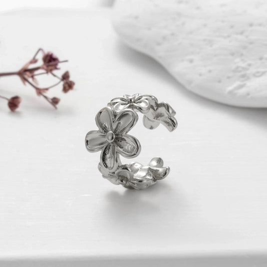 1 Piece Ear Cartilage Rings & Studs Cute Cool Style Geometric Heart Shape Copper Plating Inlay Zircon