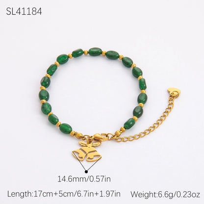 Cute Modern Style Christmas Tree Bow Knot Snowflake 304 Stainless Steel Plating Bracelets Earrings Necklace