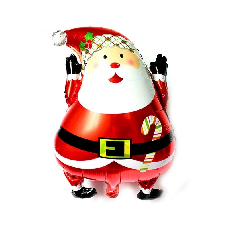 Christmas Casual Christmas Tree Santa Claus Snowman Aluminum Film Party Balloon Balloons