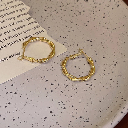 Silver Needle Exaggerated Lovely Earrings Light Luxury High-grade Niche Earrings Fashion Metal Temperament Earrings For Women