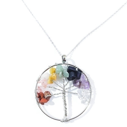 Minimalist Flower Crystal Hollow Out Pendant Necklace 1 Piece
