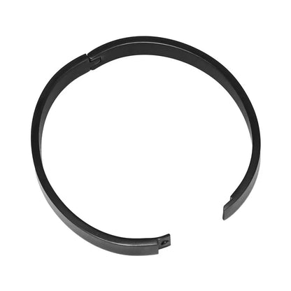 Minimalist Solid Color Stainless Steel Gold Plated Bangle In Bulk