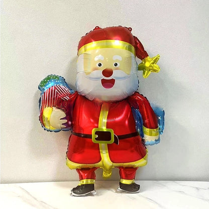 Christmas Casual Christmas Tree Santa Claus Snowman Aluminum Film Party Balloon Balloons