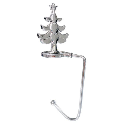 Christmas Fireplace Hook Metal Bag Hook Snowflake Christmas Stocking Hook In Stock