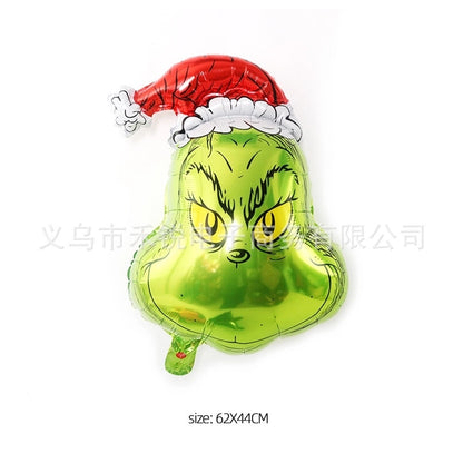 Christmas Casual Christmas Tree Santa Claus Snowman Aluminum Film Party Balloon Balloons