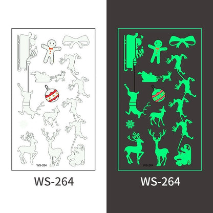 Christmas Santa Claus Transfer Stickers Tattoos & Body Art 1 Piece