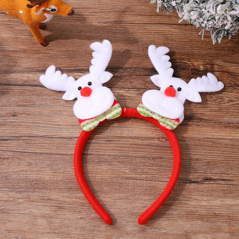 Christmas Cartoon Style Cute Snowman Elk Party Festival Headband