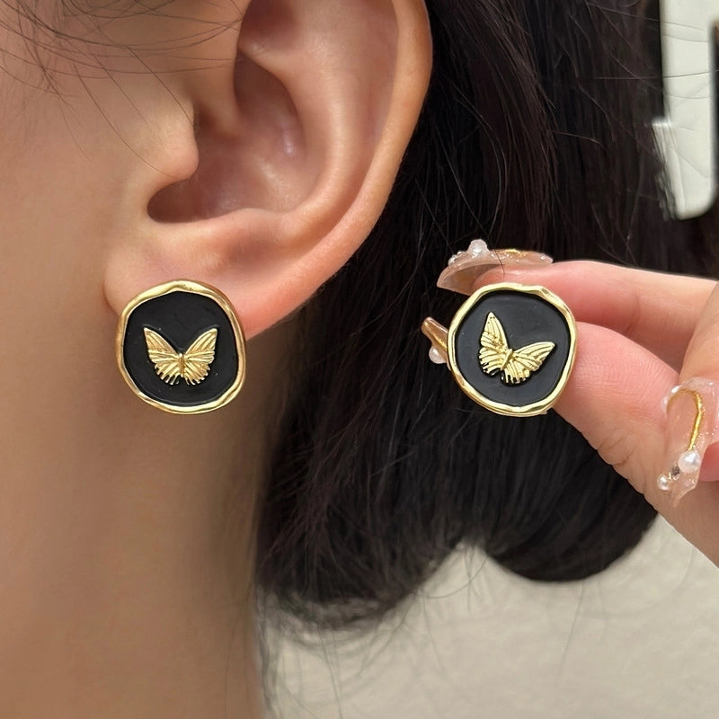 1 Pair IG Style Minimalist Heart Shape Flower Bow Knot Inlay Alloy Artificial Pearls Rhinestones Drop Earrings Earrings Ear Studs