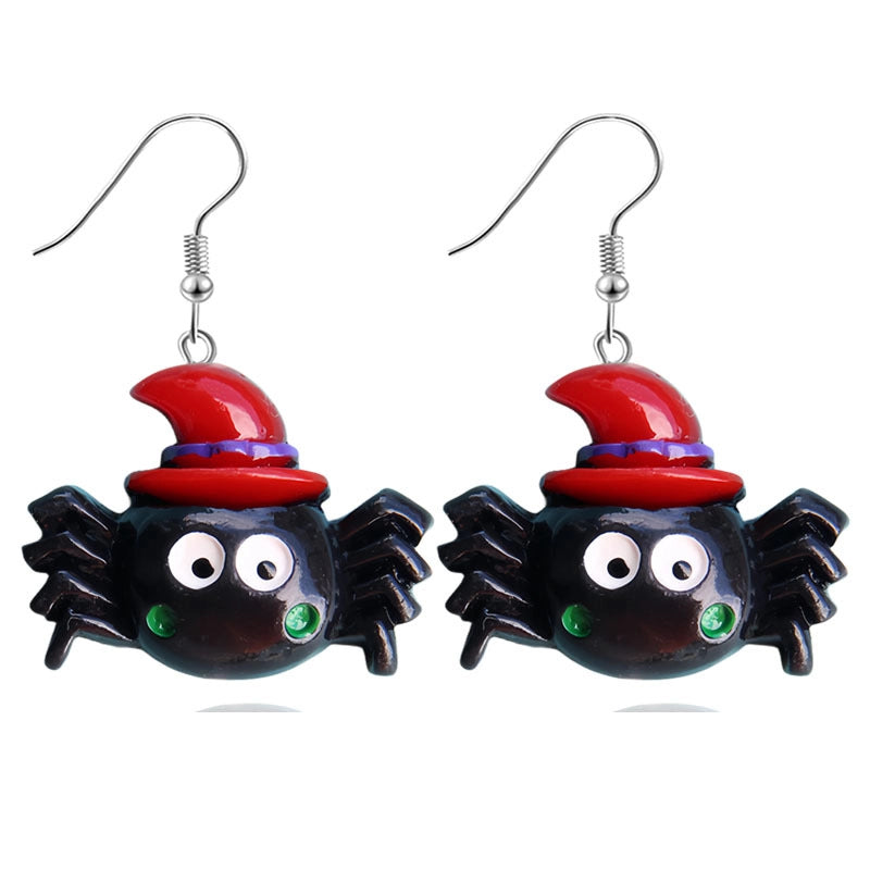 Halloween Cute Funny Halloween Pattern Resin Holiday Party