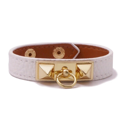 Alloy Copper Hip-Hop Retro Square Bangle