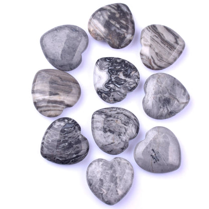 2 Pieces Gemstoen Heart Special Large Favorably 20Mm Pink Crystal Love Amethyst Heart-Shaped Ornaments