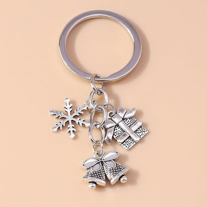 Commute Elk Christmas Keychain