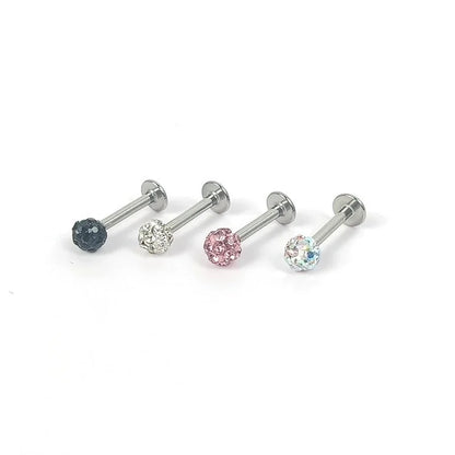 1 Piece Ear Cartilage Rings & Studs Minimalist Geometric 304 Stainless Steel Lip Rings