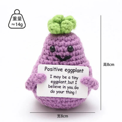 Cartoon Style Cute Animal Fruit Yarn Artificial Decorations