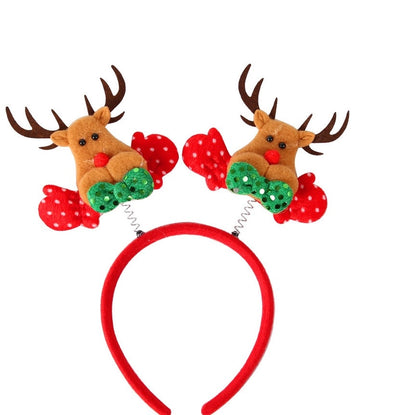 Christmas Casual Christmas Tree Santa Claus Snowman Plastic Party Costume Props Party Accessories