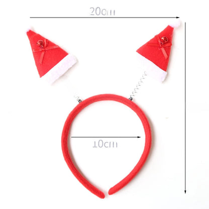 Christmas Hairband Old Man Snowman Elk Horn Headband Christmas Decorations Children Party Headdress