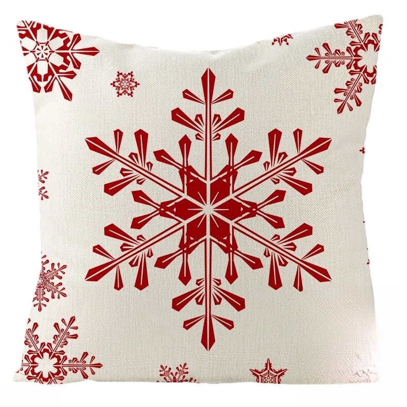 Fashion Cartoon Linen Pillow Cases