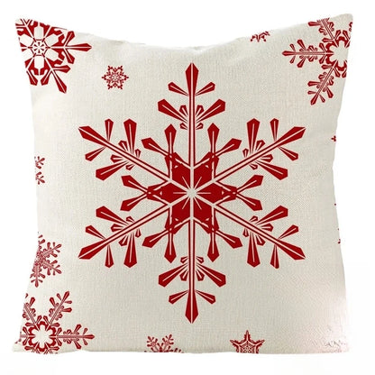 Fashion Cartoon Linen Pillow Cases