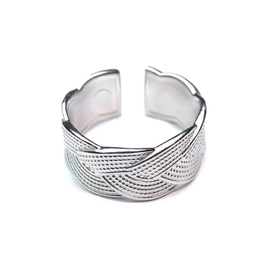 Minimalist Heart Shape Titanium Steel Open Rings