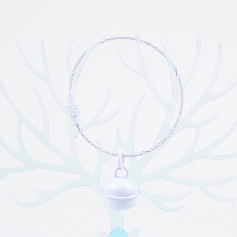 Cute Solid Color Bell Metal Unisex Bag Pendant Keychain 1 Piece