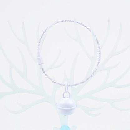 Cute Solid Color Bell Metal Unisex Bag Pendant Keychain 1 Piece